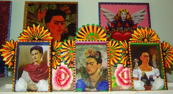 Nichos et cahiers Frida (22,50 chacun)